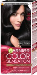 Garnier Color Sensation farba na vlasy - 1.0 ultra čierna, 1 ks