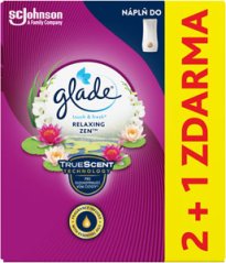 Glade Touch & Fresh náhradné náplne 2+1 Relaxing Zen 3×10 ml