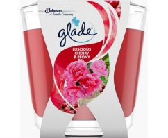 Glade Decor Luscious Cherry & Peony vonná svíčka 70 g