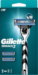 Gillette pánsky holiaci strojček Mach3 + náhradná hlavica, 1 ks